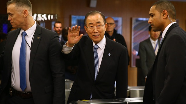 BM Genel Sekreteri olarak iki dönem görev yapan Ban Ki-mun koltuğunu Antonio Guterres'e devretmişti.