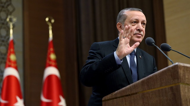 Cumhurbaşkanı Recep Tayyip Erdoğan turizm temsilcileri ile bir araya geldiği toplantıda konuştu. 
