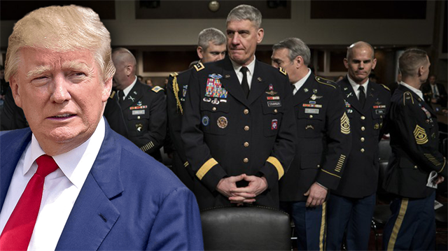 ABD Başkanı Trump'a askeri darbe ihtimali tartışılmaya başlandı. Fotoğraf: Yeni Şafak
