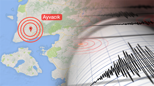 Çanakkale'nin Ayvacık ilçesinde bugün ikinci kez deprem meydana geldi.
