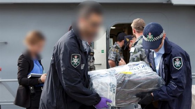 Avustralya'da bir teknede 1.4 ton ağırlığında kokain ele geçirildi. 