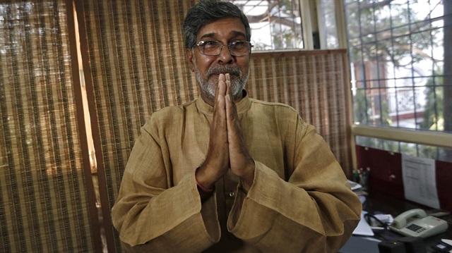 Hindistanlı çocuk hakları savunucusu Kailash Satyarthi.