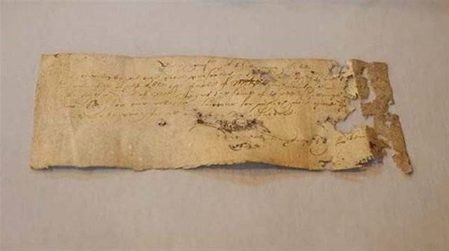 Ortaya çıkarılan bir alışveriş listesi ve iki notun, 1603, 1622 ve 1633 yıllarına dayandığı tespit edildi.