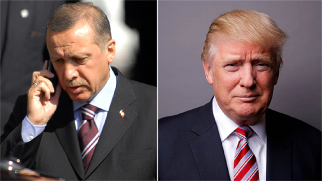 Cumhurbaşkanı Erdoğan ile ABD Başkanı Trump, telefonda görüştüler.