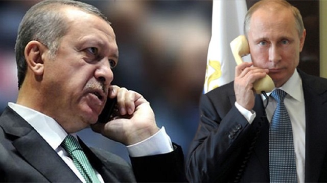 Putin, Cumhurbaşkanı Erdoğan'ı arayarak başsağlığı diledi.