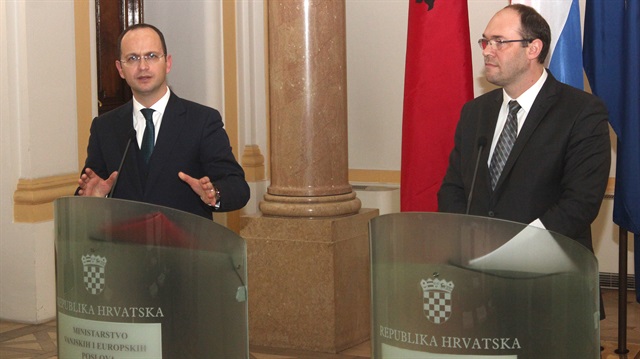 Hırvatistan'dan Arnavutluk'a AB desteği