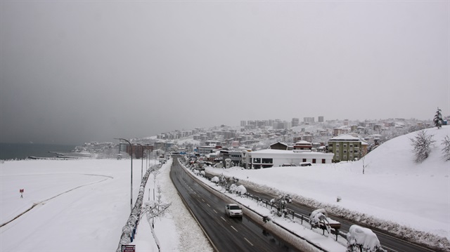 Trabzon için kar yağışı uyarısı