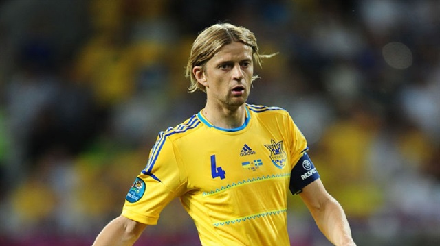 Tymoshchuk Ukrayna Milli Takımı formasıyla çıktığı 144 maçta 4 gole imza attı.