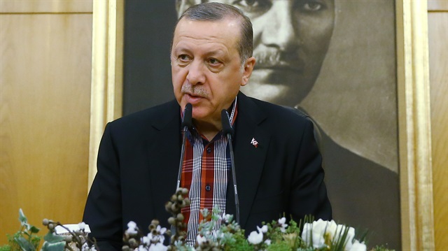 "The ultimate goal is to cleanse a 5,000-square-km area," Erdoğan told a news conference before his departure on an official visit to Bahrain, Saudi Arabia and Qatar.