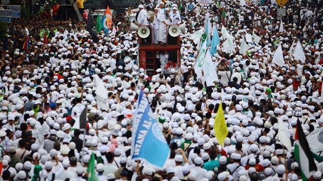 Rallies across Jakarta indicate religion is still an issue, to use a secular expression, and rulers and society have to deal with it
