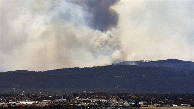 Avustralya'da çıkan orman yangını kontrol altına alınamadı. 
