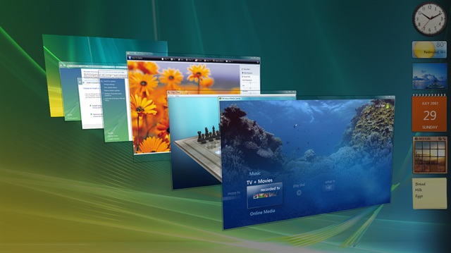 Longhom kodadıyla duyurulan Windows Vista, ilk kez 30 Ocak 2007'de piyasaya sürülmüştü.