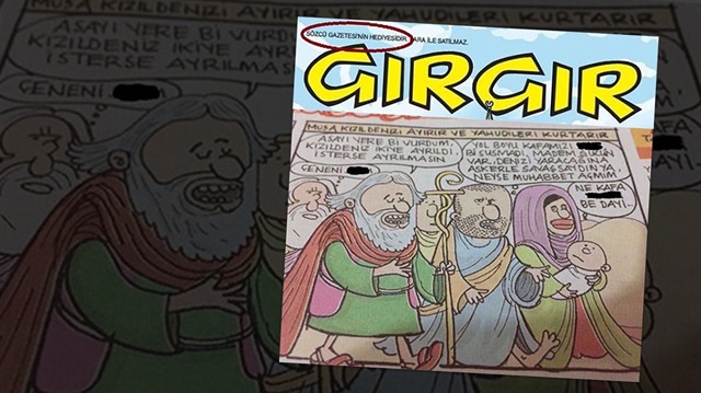 Gırgır'ın karikatürü yoğun tepki aldı.