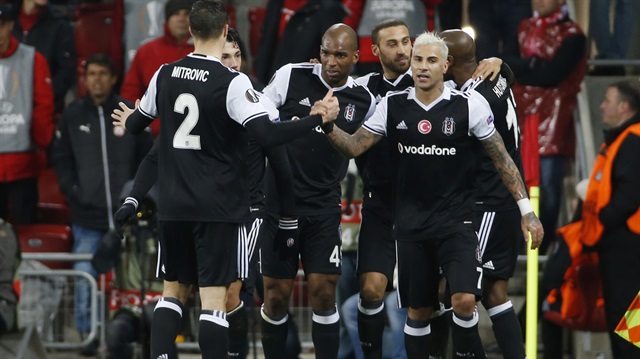 Beşiktaş, Beer-Sheva deplasmanında ilk yarıyı 1-1 berabere tamamladı. 