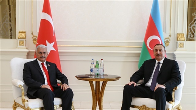 يلدريم يلتقي الرئيس الأذري إلهام علييف على هامش مؤتمر ميونخ