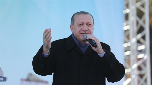 Toplu açılış töreninde konuşan Erdoğan, Elazığ halkına yeni stat müjdesi verdi.