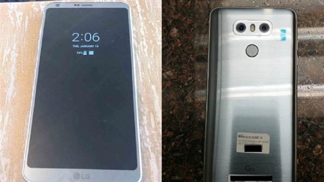 LG G6'nın ilk gerçek fotoğrafı ortaya çıktı