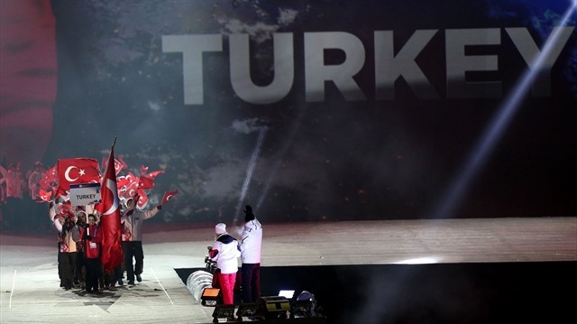 المهرجان الشتوي الأولمبي لشباب أوروبا في أرضروم التركية