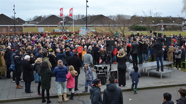 Danimarka’da ırkçılık karşıtı protesto
