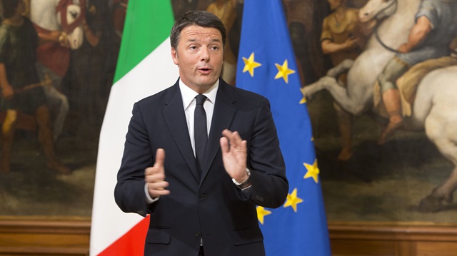 Eski İtalya Başbakan Renzi, açıklamalarda bulundu.