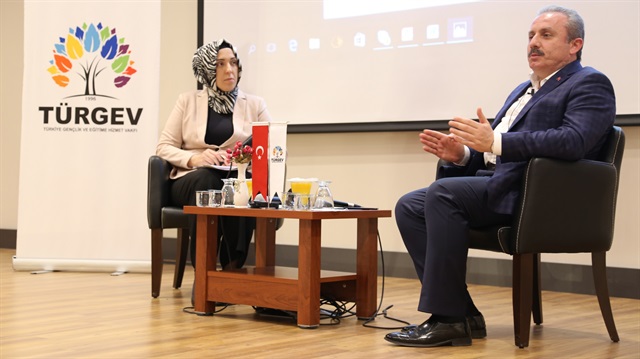 Mustafa Şentop, anayasa değişikliğine ilişkin TÜRGEV tarafından gerçekleştirilen panelde açıklamalarda bulundu. 