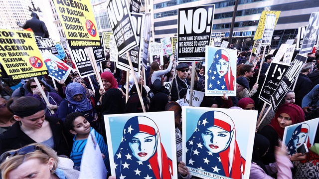 احتجاجات متواصلة ضد ترامب في نيويورك وشيكاغو