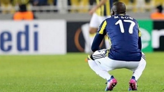 Moussa Sow Avrupa Ligi'nden elenmenin üzüntüsünü yaşadı.