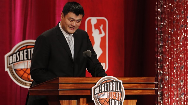 NBA'de 2002-2011 yıllarında Houston Rockets'ta forma giyen Yao Ming, bu dönemde 8 kez All-Star maçlarında yer almıştı.