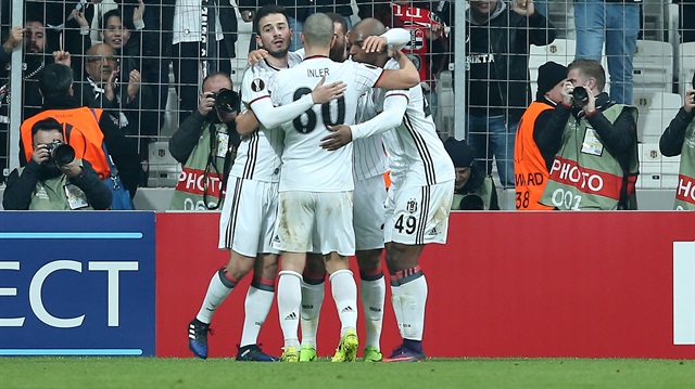 Beşiktaş, Beer-Sheva'yı 2-1 mağlup ederek UEFA Avrupa Ligi'nde son 16'ya kaldı. 