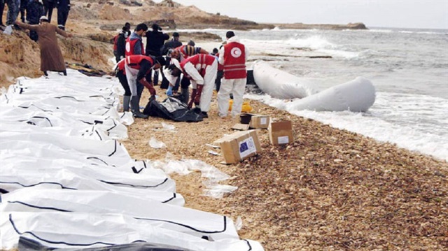 عشرات الجثث من المهاجرين على الشواطىء الليبية