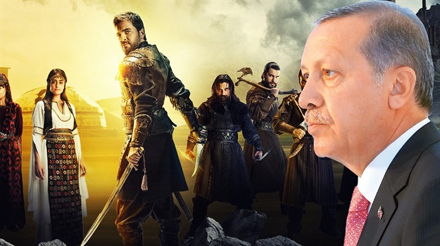 Cumhurbaşkanı Erdoğan Körfez ülkelerinden Diriliş Ertuğrul dizisine yapılan övgüyü anlattı. 
