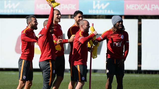 Galatasaray'da derbi maçın hazırlıkları