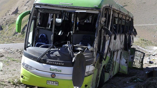 Two buses from the same company, Monticas, collided near the central port city of Rosario, Telam said.