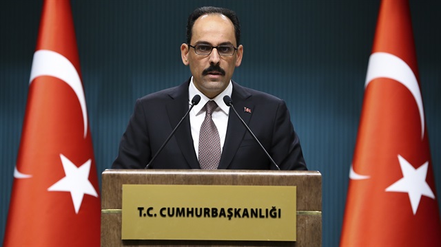 Cumhurbaşkanlığı Sözcüsü İbrahim Kalın, terörle mücadele için samimiyet ve dürüstlüğün gerektiğini söyledi.