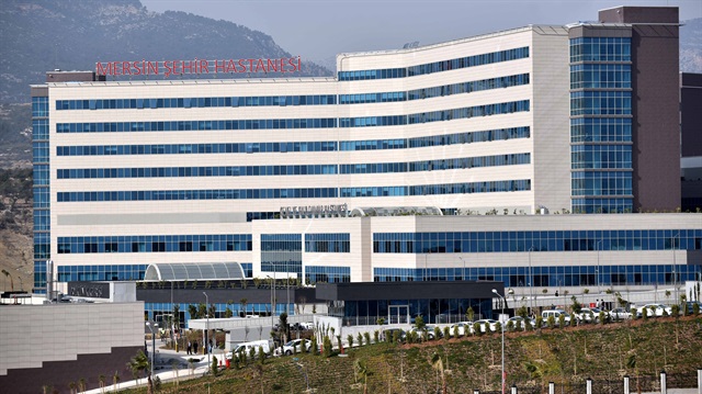 Mersin Şehir Hastanesi yaklaşık bir ay önce açıldı. 