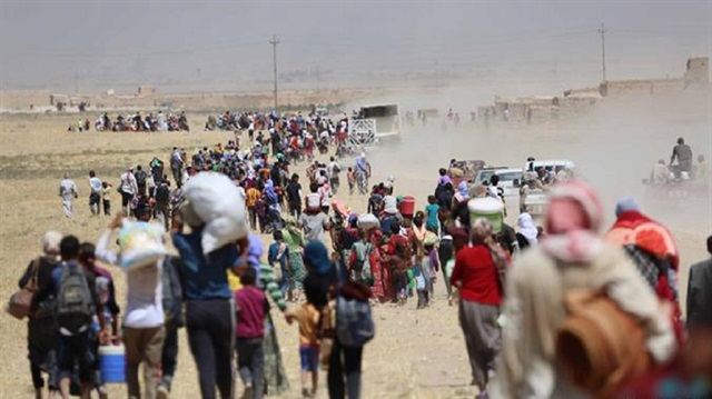 Suriyeli siviller ÖSO bölgelerine kaçıyor
