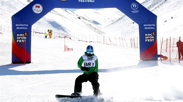 Winter Sport Games in Turkey's Kayseri