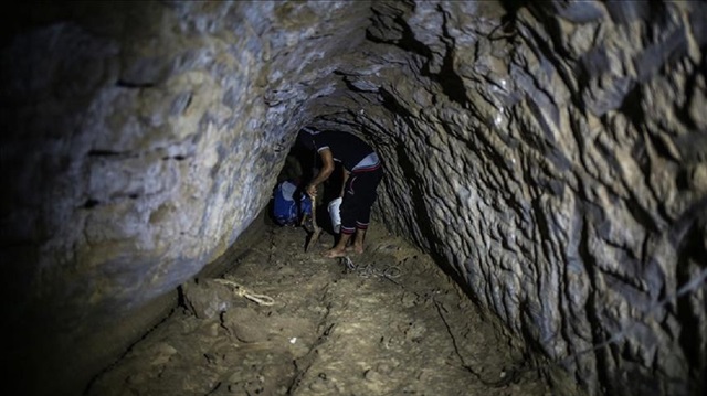 the new cross-border tunnels had been built in the almost three years since Israel's 2014 military onslaught against Gaza