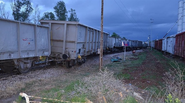 A bomb was planted on a freight train by PPK terrorists