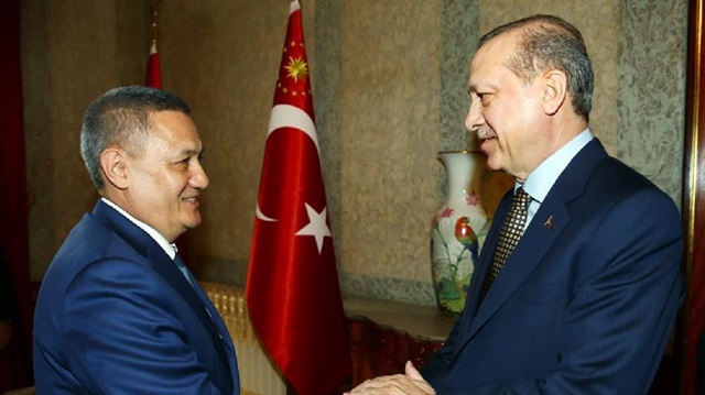 Cumhurbaşkanı Erdoğan, Özbekistan Başbakan Yardımcısı Azimov'u kabul etti.