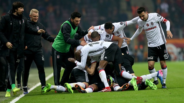 Beşiktaş, Galatasaray'ı TT Arena'da Talisca'nın golüyle 1-0 mağlup etti. 