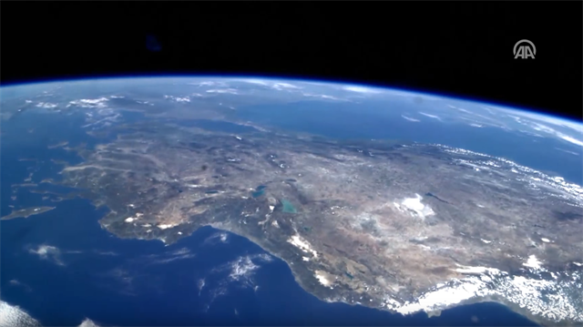 Nasa'dan Türkiye görüntüsü!