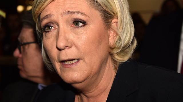 Fransa'da Ulusal Cephe'nin Cumhurbaşkanı Adayı Marine Le Pen

