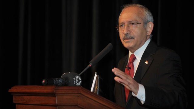 CHP Genel Başkanı Kemal Kılıçdaroğlu.