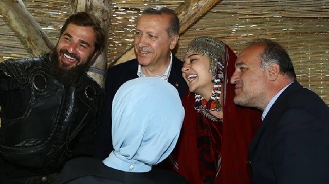 Cumhurbaşkanı Recep Tayyip Erdoğan, Diriliş Ertuğrul setini ziyaret etmişti.