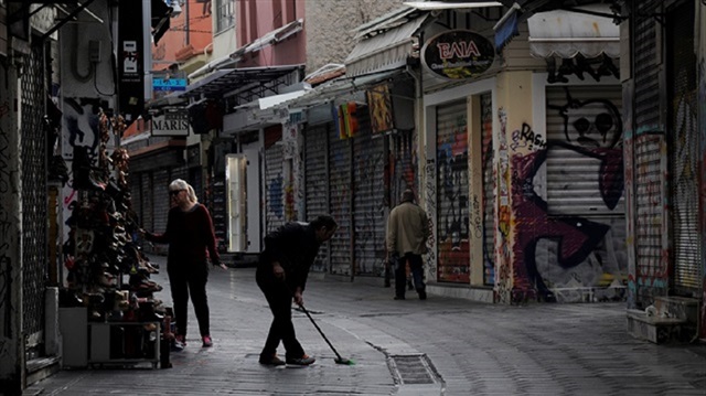 Between 2005- 2008, poverty levels in Greece soared by 40%