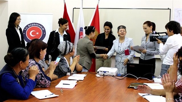 TIKA provides vocational training for Kyrgyz women