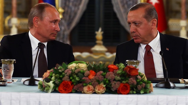 Cumhurbaşkanı Recep Tayyip Erdoğan ve Rusya Devlet Başkanı Vladimir Putin, 10 Ekim 2016'da Mabeyn Köşkü'nde bir araya gelmişti.