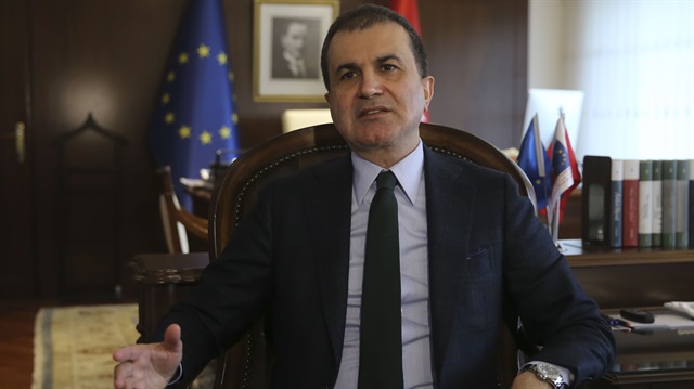 AB Bakanı Ömer Çelik.