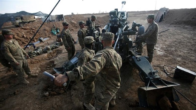 The Marines are pre-positioning heavy artillery to be ready to assist local Syrian forces.
